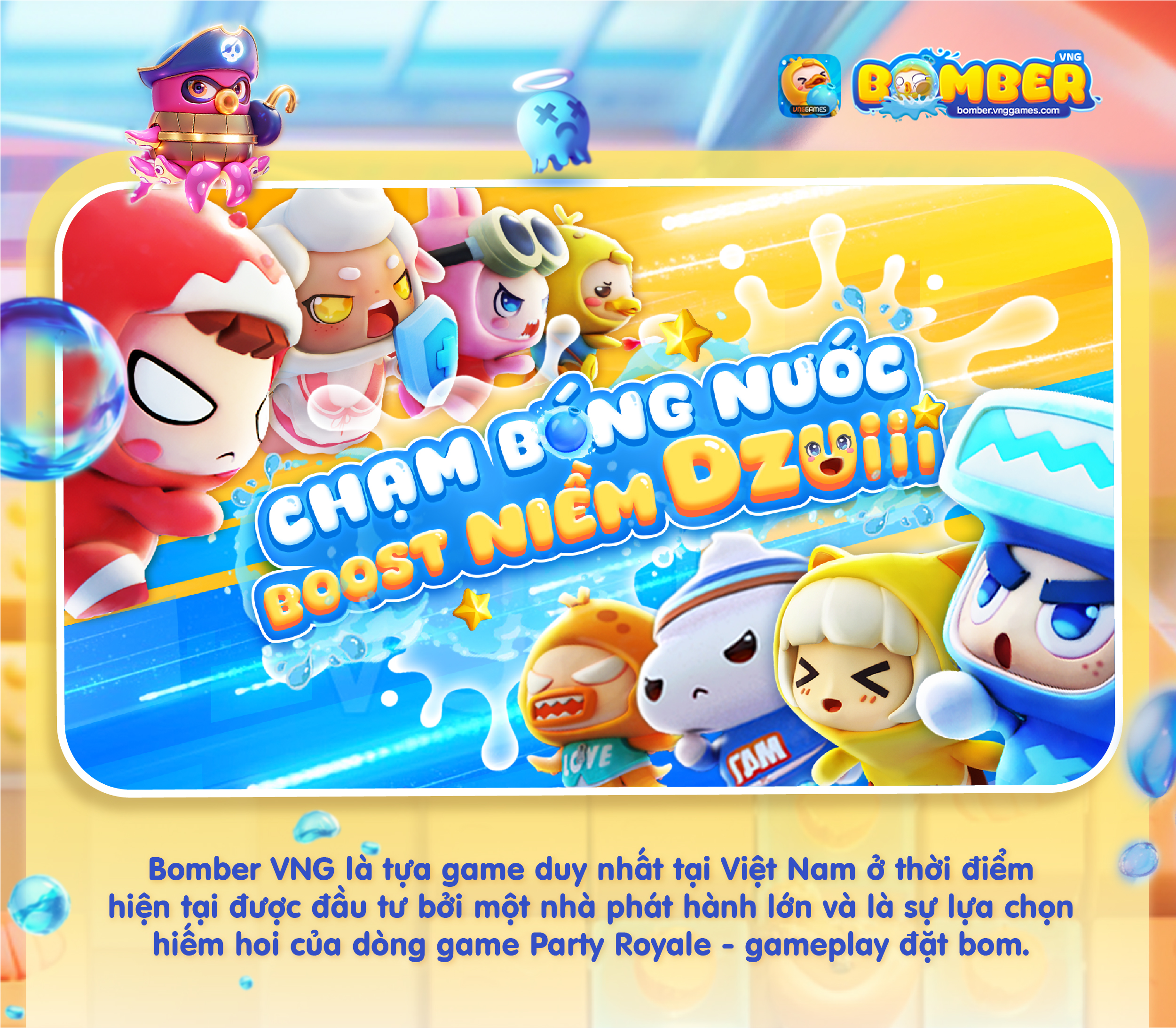 Những hình ảnh chi tiết đầu tiên của Bomber VNG được hé lộ - Đây chính là những gì game thủ mong đợi bao năm qua- Ảnh 1.