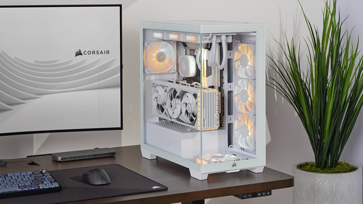 Corsair ra mắt vỏ PC "bể cá" 3500X: Thiết kế khoe linh kiện với 2 mặt kính, tích hợp iCUE Link- Ảnh 1.