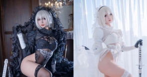 Bộ ảnh Cosplay thành 2B trong NieR: Automata với phiên bản Âm Dương đã sắc còn nét!