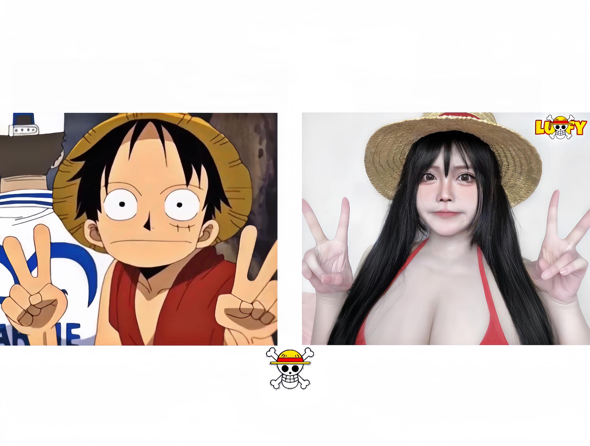 Nữ game thủ cosplay Luffy, khoe khung cơ thể ấn tượng, "tâm hồn" khủng bức thở - Ảnh 5.