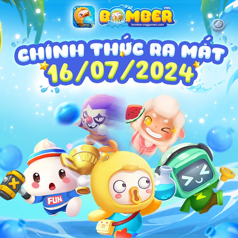 Bomber VNG - Bật mí game bom tấn chính thức ra mắt mùa hè này