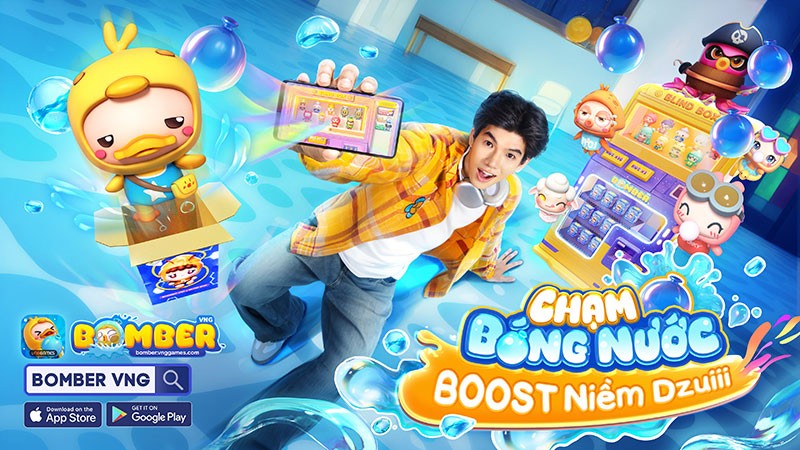 Bomber VNG chính thức ra mắt tại Việt Nam: Chạm Bóng Nước, Boost Niềm Dzui