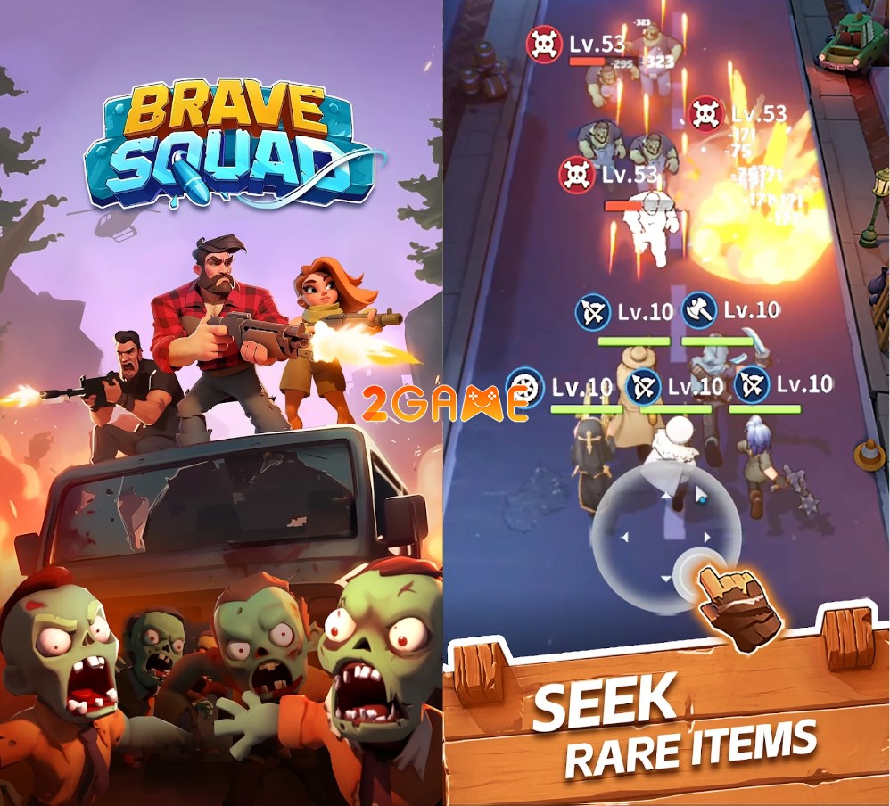 Brave Squad Chiến đấu để giải cứu thế giới