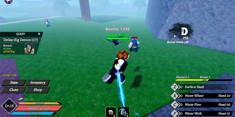 Full code Demon Blade Roblox đến tháng 7/2024, cách nhập và tải game APK