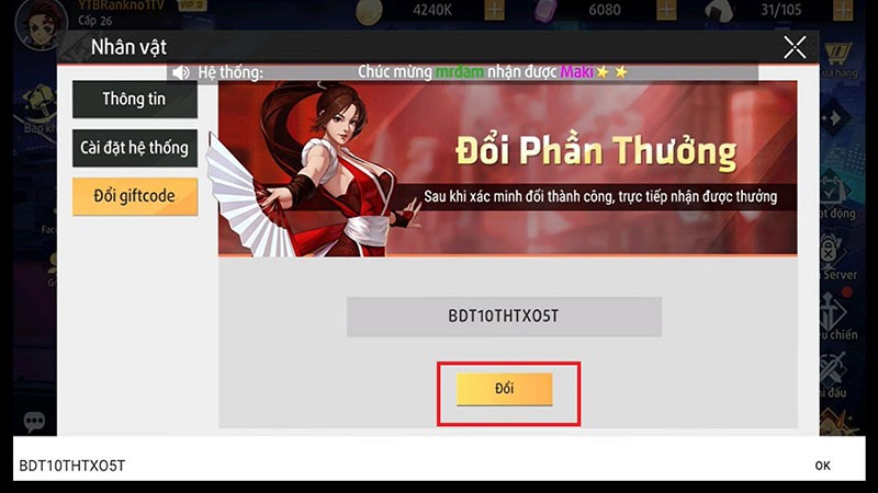 Tổng hợp code game Siêu Anh Hùng Đại Chiến mới nhất 2024