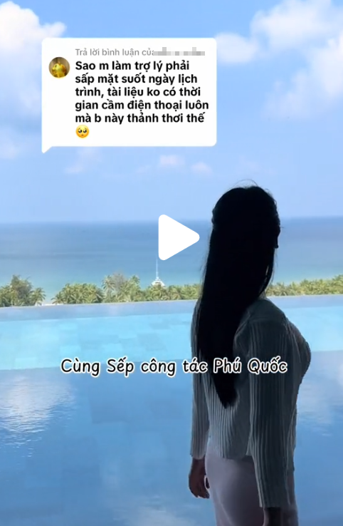 Quay vlog làm trợ lý giám đốc, nữ TikToker gây tranh cãi kịch liệt- Ảnh 3.