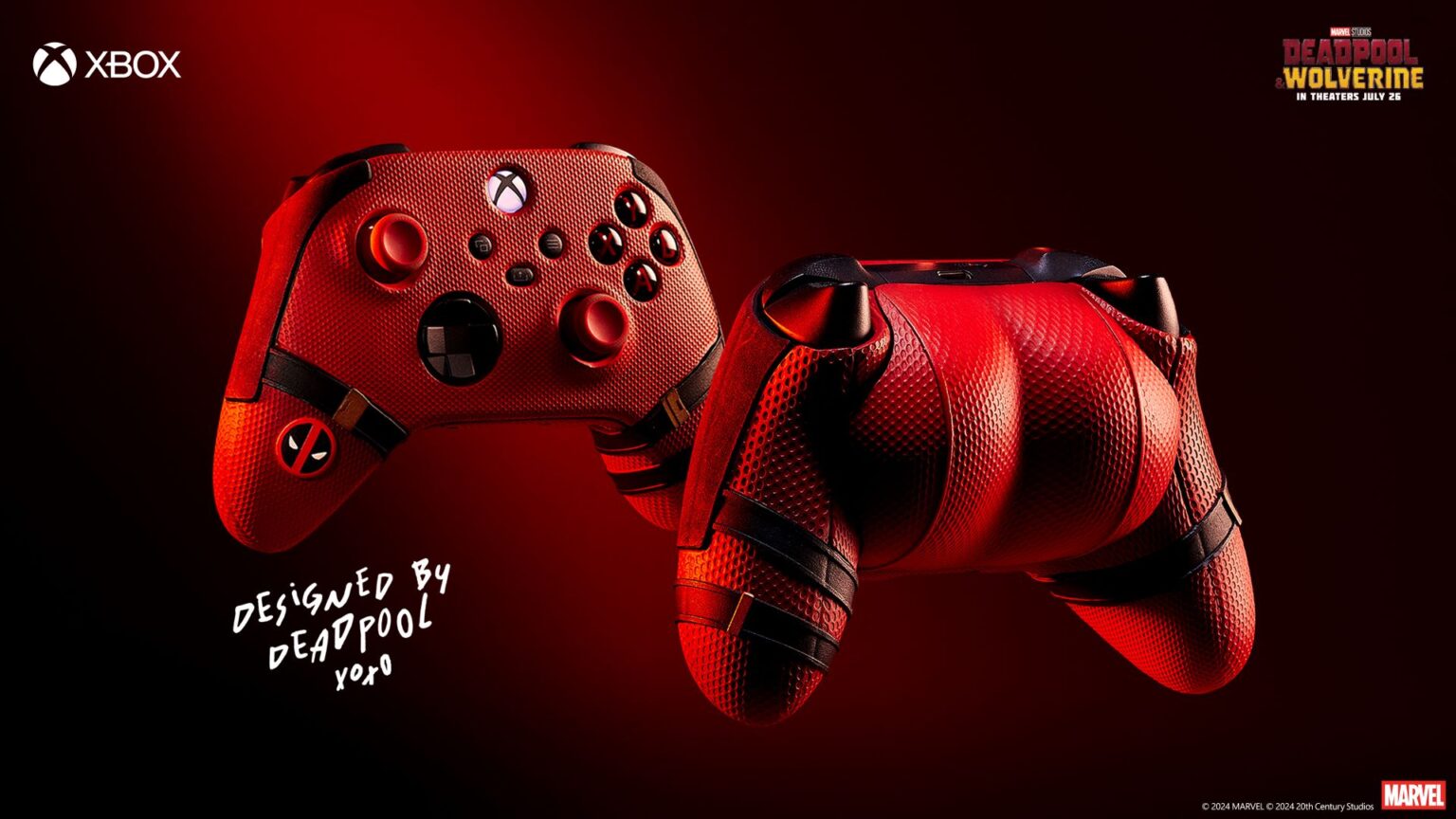 Độc lạ Microsoft: Ra mắt tay cầm Xbox độc đáo với hình dáng "siêu vòng ba" của Deadpool- Ảnh 2.