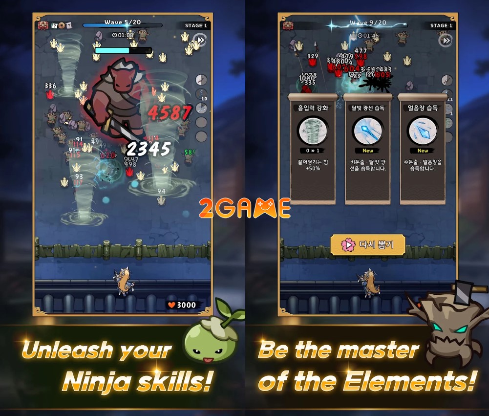 Lối chơi thủ thành độc đáo của game Ninja Defenders đang được game thủ quan tâm