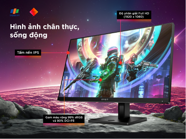 Màn hình HP OMEN 24 FHD 165Hz: Sự lựa chọn hoàn hảo cho Game thủ chuyên nghiệp- Ảnh 2.