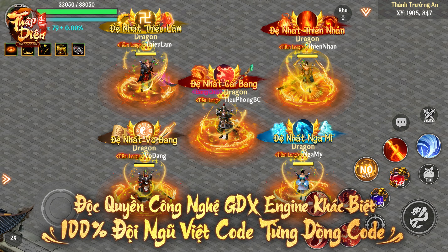 Thập Diện Mai Phục – Game kiếm hiệp chính tông 100% phát triển bởi người Việt trên công nghệ GDX Engine tiên phong, chính thức ra mắt!- Ảnh 1.