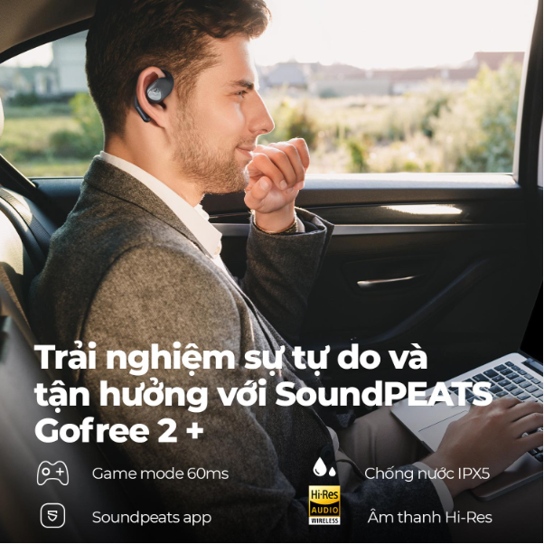 Khám phá tai nghe thể thao Soundpeats Gofree, Gofree 2 và Gofree 2+ cái nào tốt- Ảnh 5.