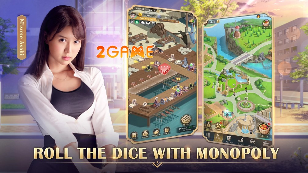 Trải nghiệm các minigame giải trí  trong game Road to Rich: Big Banker