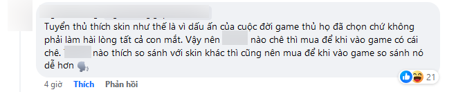 Khán giả VCS cũng chia sẻ ý kiến