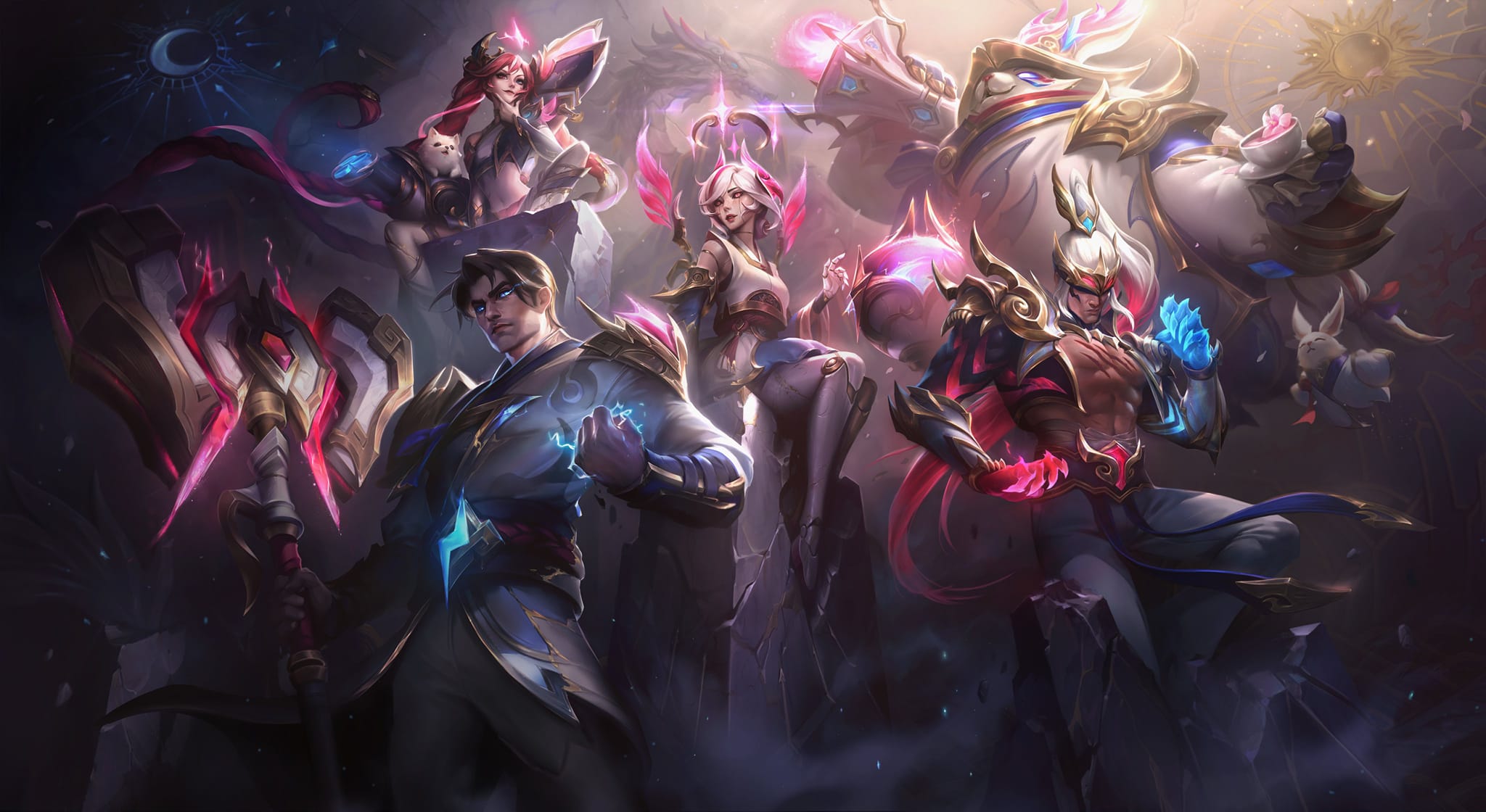 Splash art chính thức của skin T1 CKTG 2023