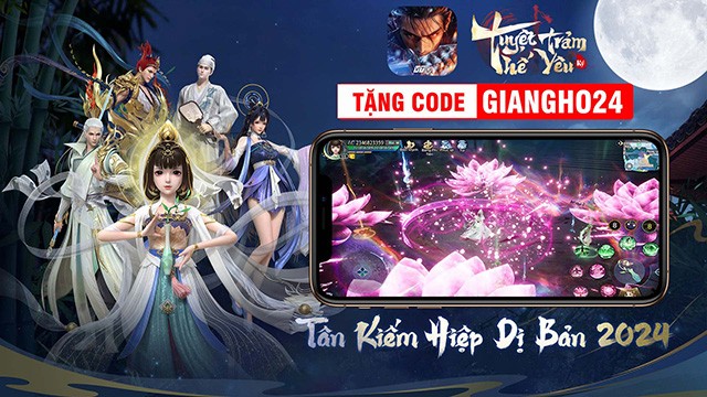 Tuyệt Thế Trảm Yêu Ký chính thức ra mắt, tặng code cực VIP