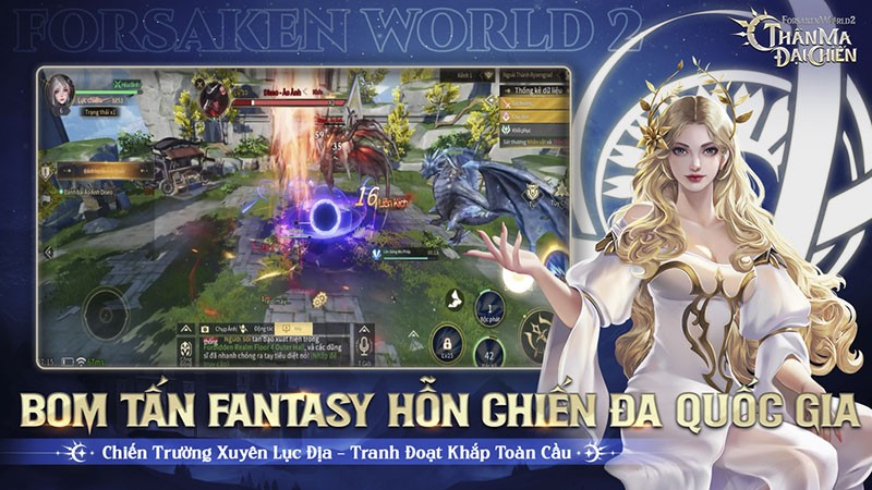 Forsaken World 2: Thần Ma Đại Chiến mở Closed Beta Test, đăng ký ngay để nhận hàng loạt ưu đãi hấp dẫn