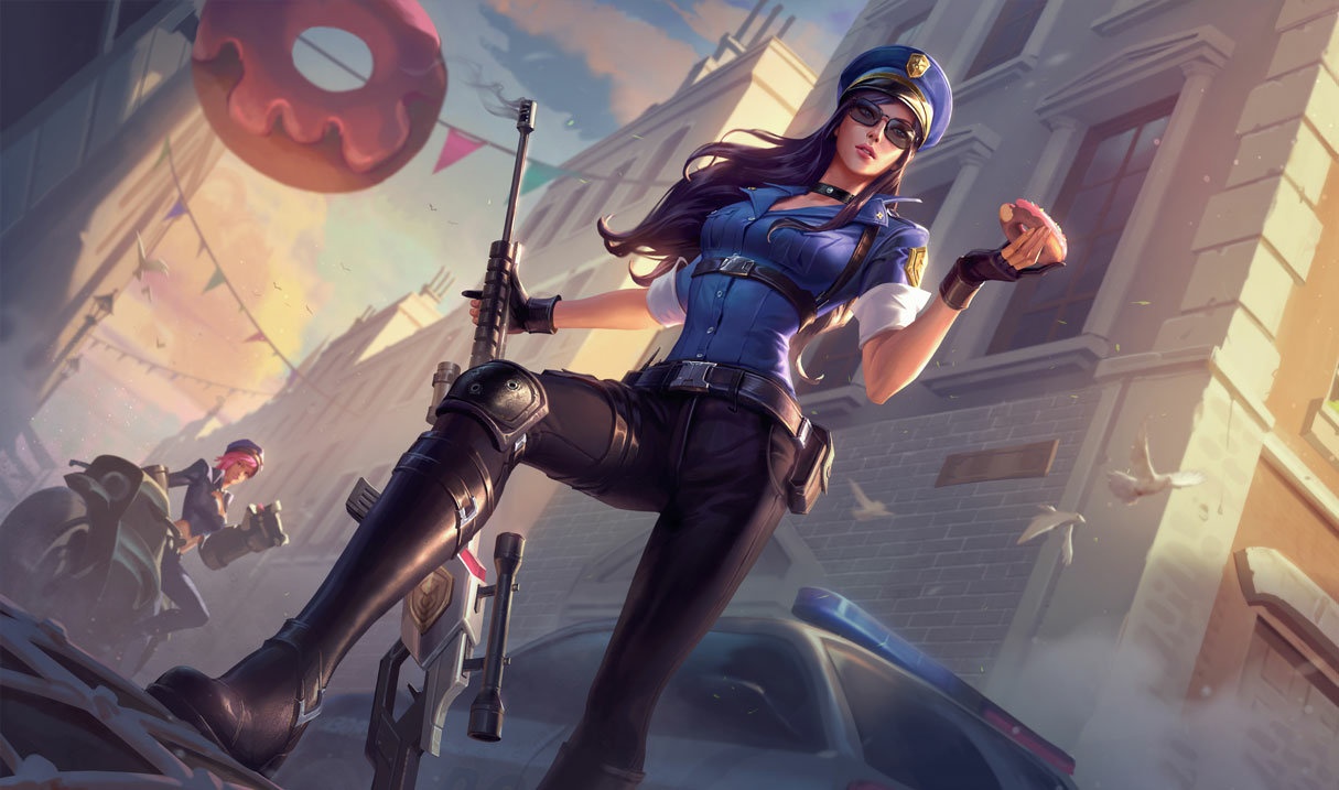 Skin Caitlyn sẽ dễ có thiết kế đẹp và dễ kinh doanh hơn so với các tướng khó chơi như Varus, Draven hay Aphelios