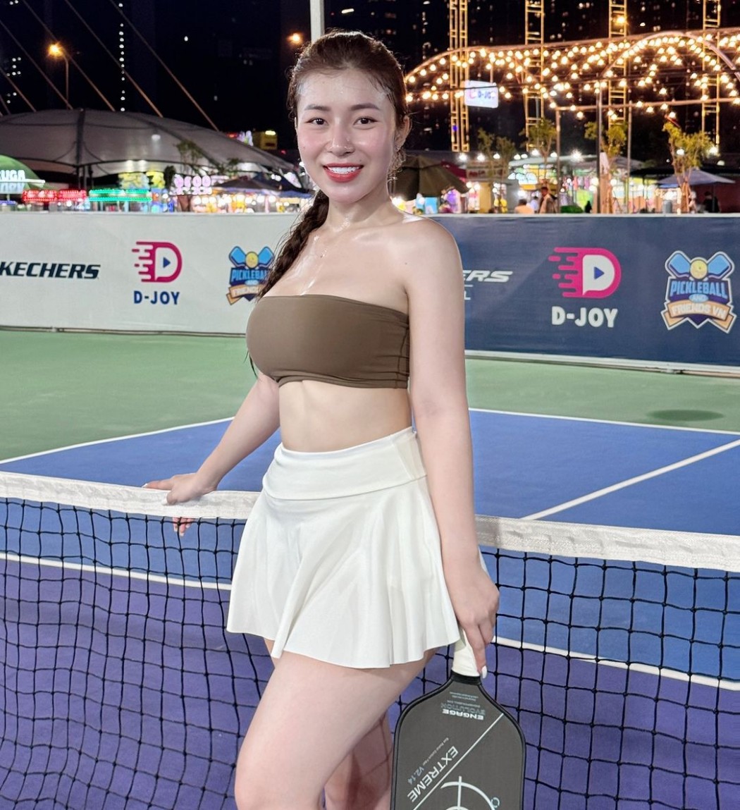 Hot girl Pickleball đáp trả gay gắt trước làn sóng chỉ trích