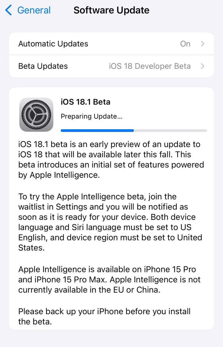 Có gì ở những tính năng AI đầu tiên trên bản thử nghiệm iOS 18.1?- Ảnh 2.