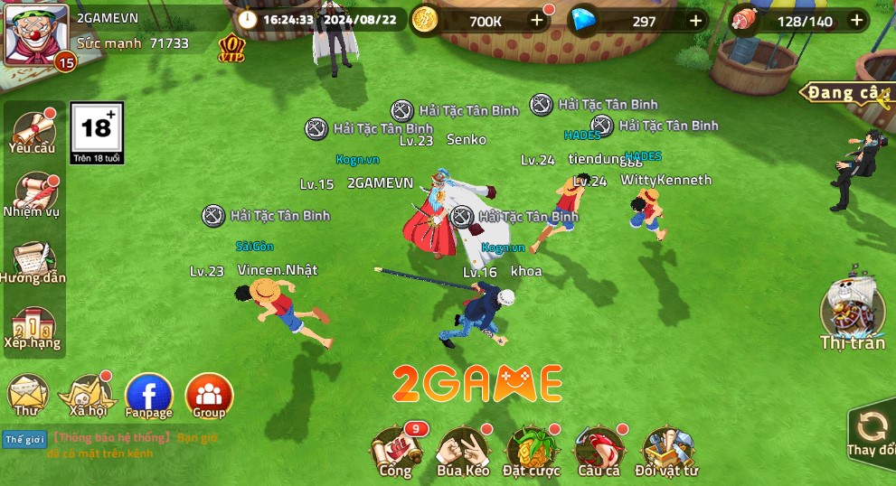 Tính năng Long Land của game Kho Báu Đại Chiến đang được game thủ quan tâm