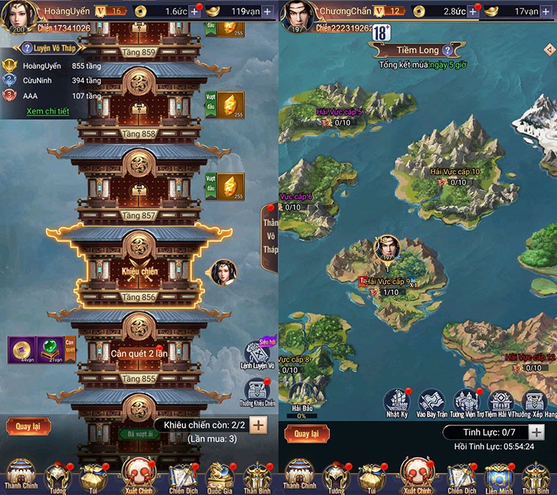Lục Tung Tam Quốc - Vplay mang đến nhiều hoạt động bùng nổ thỏa sức khiêu chiến