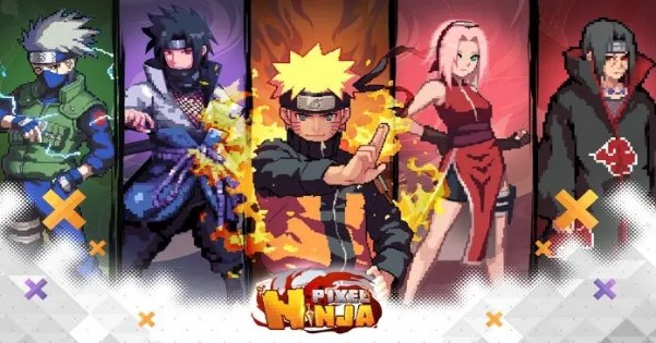 Ninja Pixel Strike – Game mobile được chuyển thể từ anime Naruto nổi tiếng