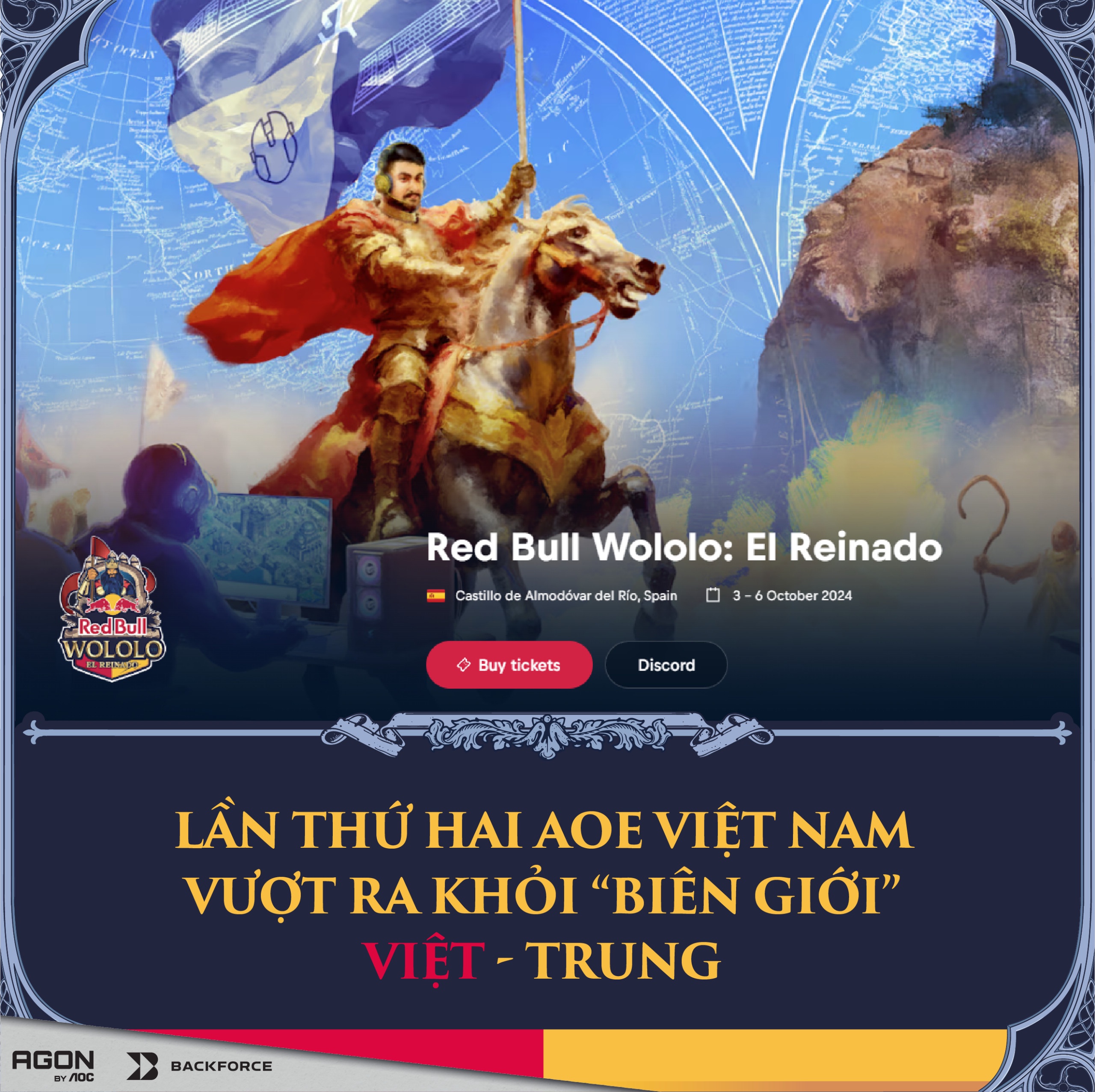 Lần thứ hai AOE Việt Nam vượt ra khỏi