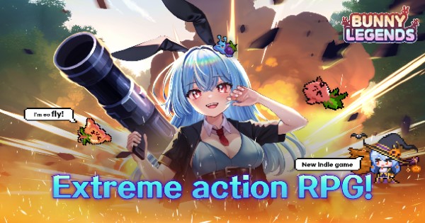 Bunny Legends: Pixel Idle – Phiêu lưu cùng cô nàng thỏ dễ thương