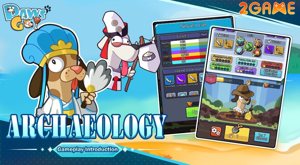 Lối chơi mở rương cực hot trong game Paws Go