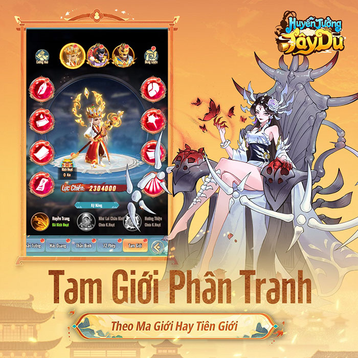 Huyễn Tưởng Tây Du Game nhập vai đấu tướng siêu hấp dẫn chính thức ra mắt 24/10- Ảnh 3.