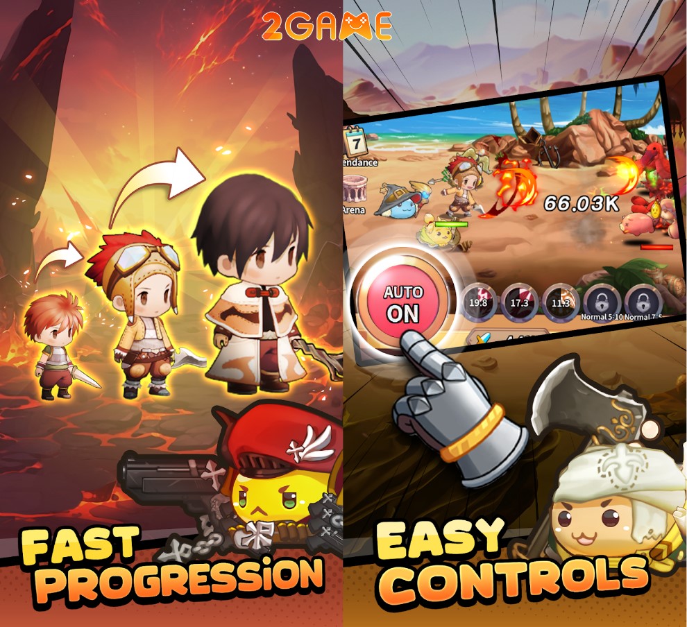 Poring Rush có lối chơi đơn giản và siêu giải trí