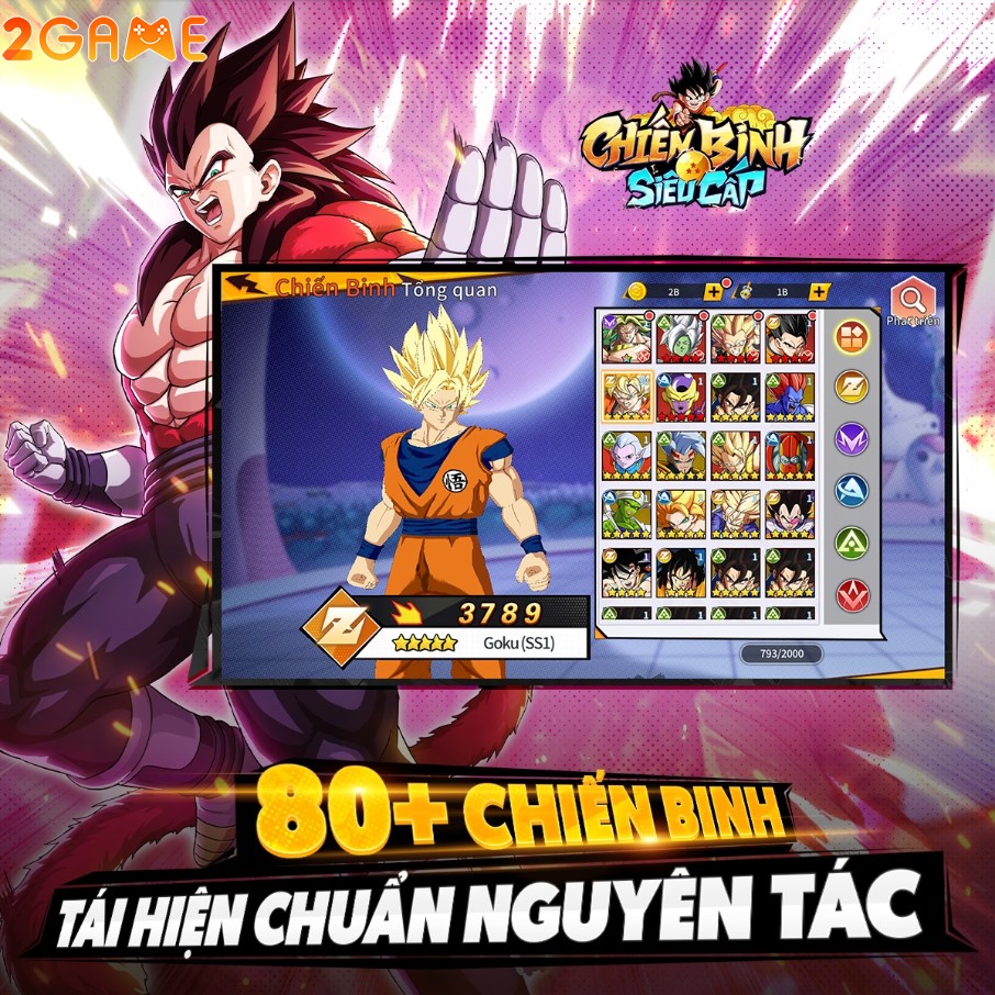 Chiến Binh Siêu Cấp là tựa game mobile với chủ đề Dragon Ball hot nhất tại Việt Nam trong tháng 10