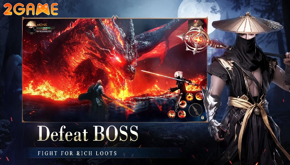 Destiny M: God Descends Săn boss khổng lồ để thu thập các trang bị mạnh mẽ