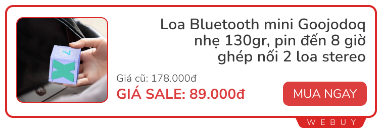 Sale cuối tháng có từ hôm nay: Loa mini từ 89.000đ, ổ cắm Wifi chỉ 155.000đ, tai nghe chống ồn Honor giảm 67%- Ảnh 1.