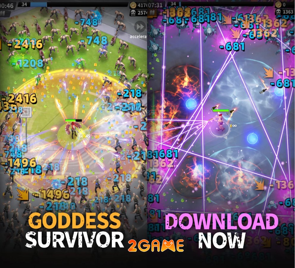 Goddess Survivor là tựa game roguelike sinh tồn hot nhất hiện nay