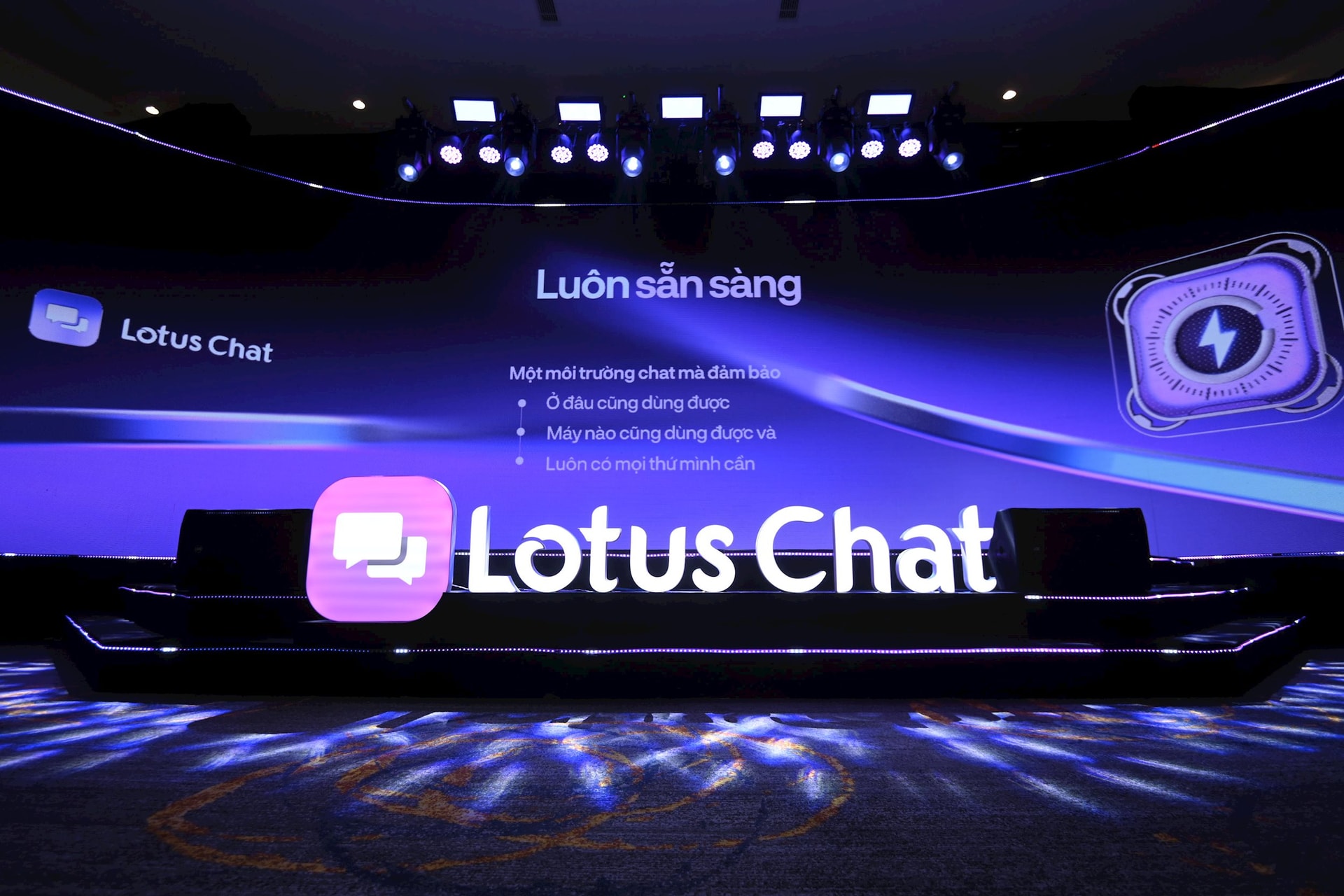 Trải nghiệm thực tế Lotus Chat, ứng dụng chat