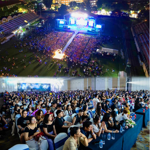 15.000+ khán giả quẩy "bung nóc" tại AU FES 2024 - Đại tiệc sinh nhật Audition 18 tuổi- Ảnh 1.