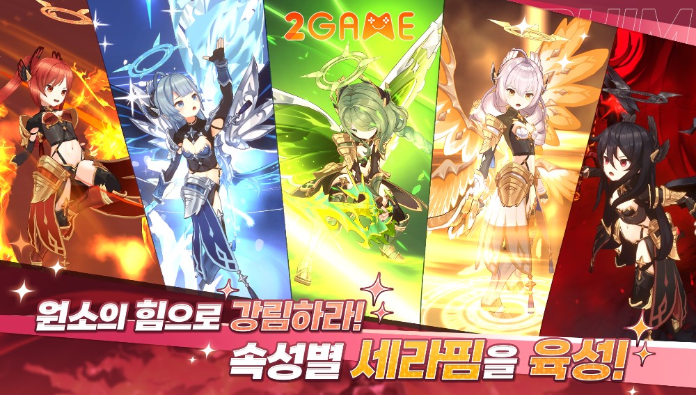 Đồ họa cực xịn cùng loạt hiệu ứng đẹp mắt trong game Seraphim Saga