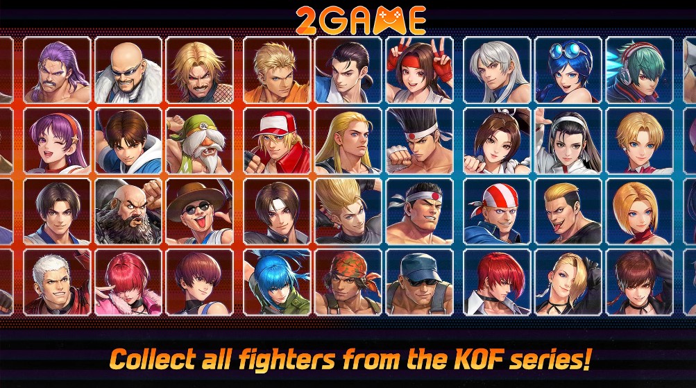 The King of Fighters AFK Cả trăm nhân vật trong series KoF đang chờ bạn chiêu mộ