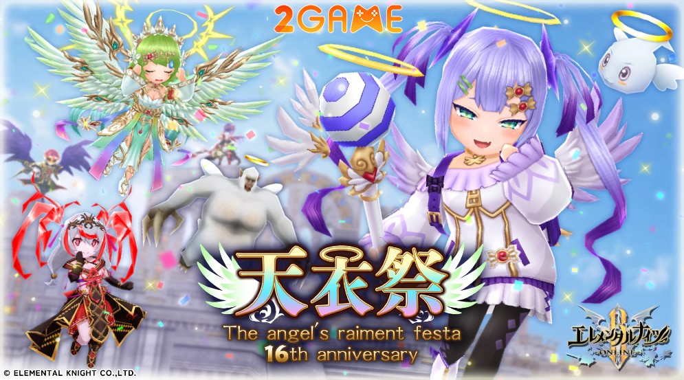 Tựa game mobile RPG Elemental Knights R vừa kỷ niệm 16 năm kể từ ngày ra mắt tại Nhật Bản