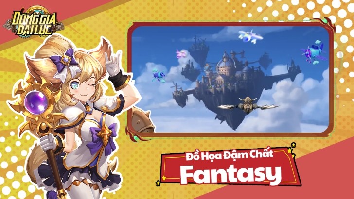 Khám phá thế giới fantasy với nền đồ họa đỉnh cao chưa từng có trong Dũng Giả Đại Lục