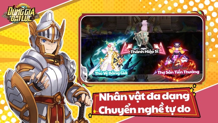 Khám phá thế giới fantasy với nền đồ họa đỉnh cao chưa từng có trong Dũng Giả Đại Lục