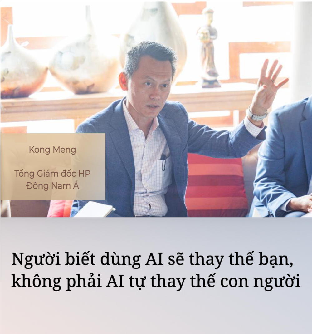 Tổng Giám đốc HP Đông Nam Á: Người biết dùng AI sẽ thay thế bạn, không phải AI tự thay thế con người- Ảnh 3.