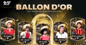 FC Online tung dòng thẻ Ballon d’Or tôn vinh dàn huyền thoại bóng đá thế giới