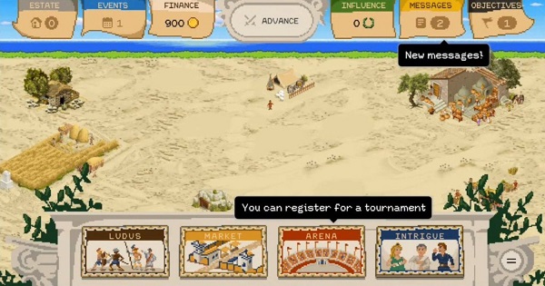 Gladiator Manager – Game chiến thuật có tính năng tự động chiến đấu