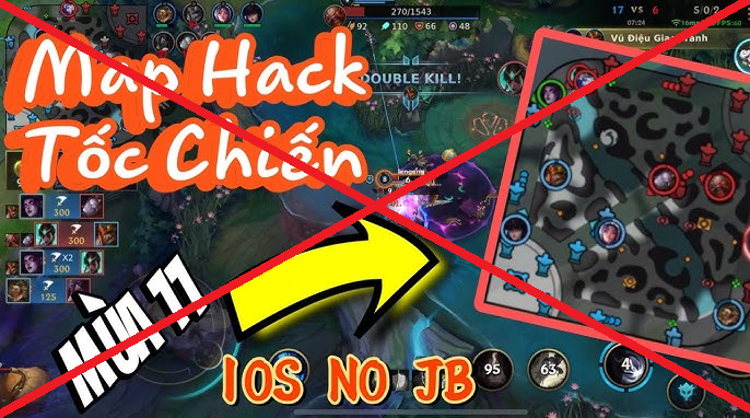 Cận cảnh thao tác hack map của bom tấn nhà VNG, game thủ nhìn mà chỉ biết
