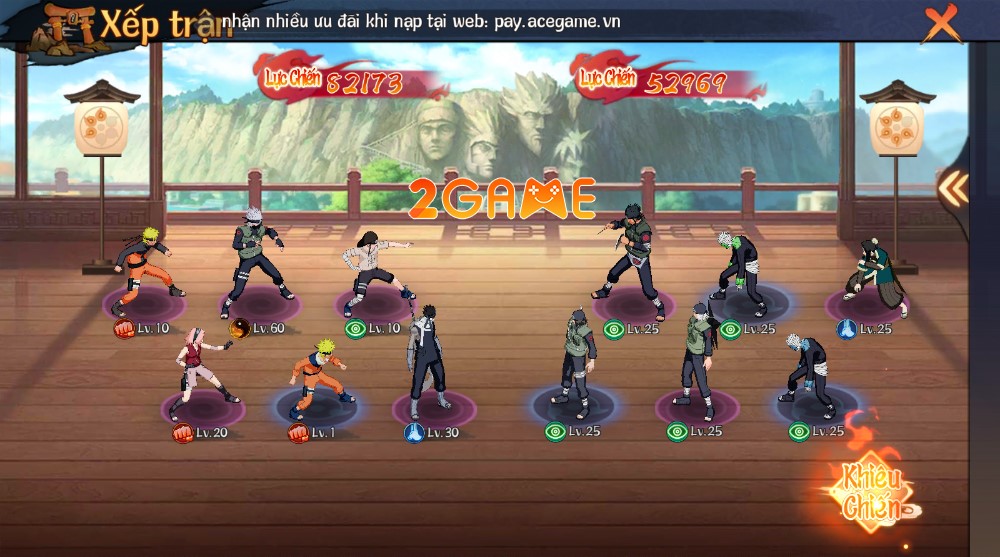 Lối chơi chiến thuật 6vs6 theo phong cách loạn chiến của game Làng Nhẫn Giả