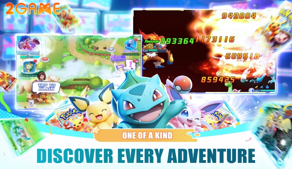 Mega Summon Idle Khám phá thế giới Pokemon