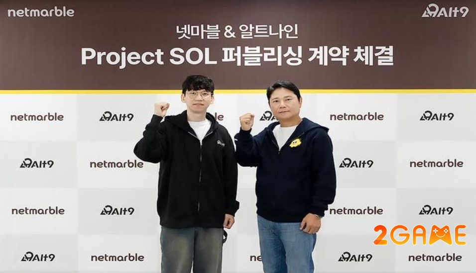 Project SOL Đại diện của Netmarble và Alt9 trong buổi họp báo mới nhất