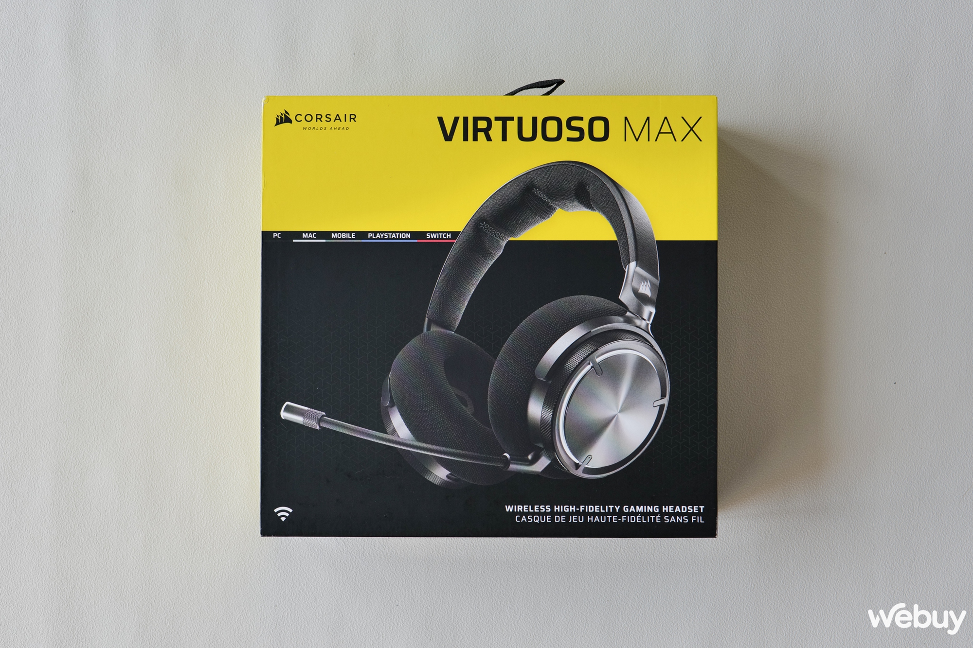 Trải nghiệm tai nghe gaming Corsair Virtuoso Max: Khung kim loại, thời lượng pin tới 60 tiếng, chuyển nguồn phát thông minh- Ảnh 1.